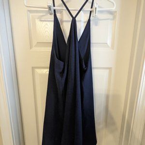 Lulus dress, navy blue, size small